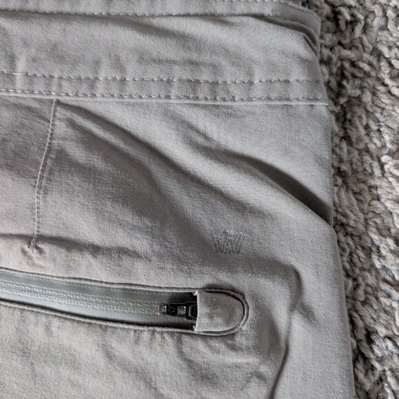 Mack Weldon 4-Way Active Short - Size Medium - No Liner - 7.5" - Grey - Picture 5 of 5